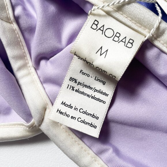 Baobab Kira One Piece Swimsuit Berry Purple One Size Medium NEW NWT - Picture 6 of 11